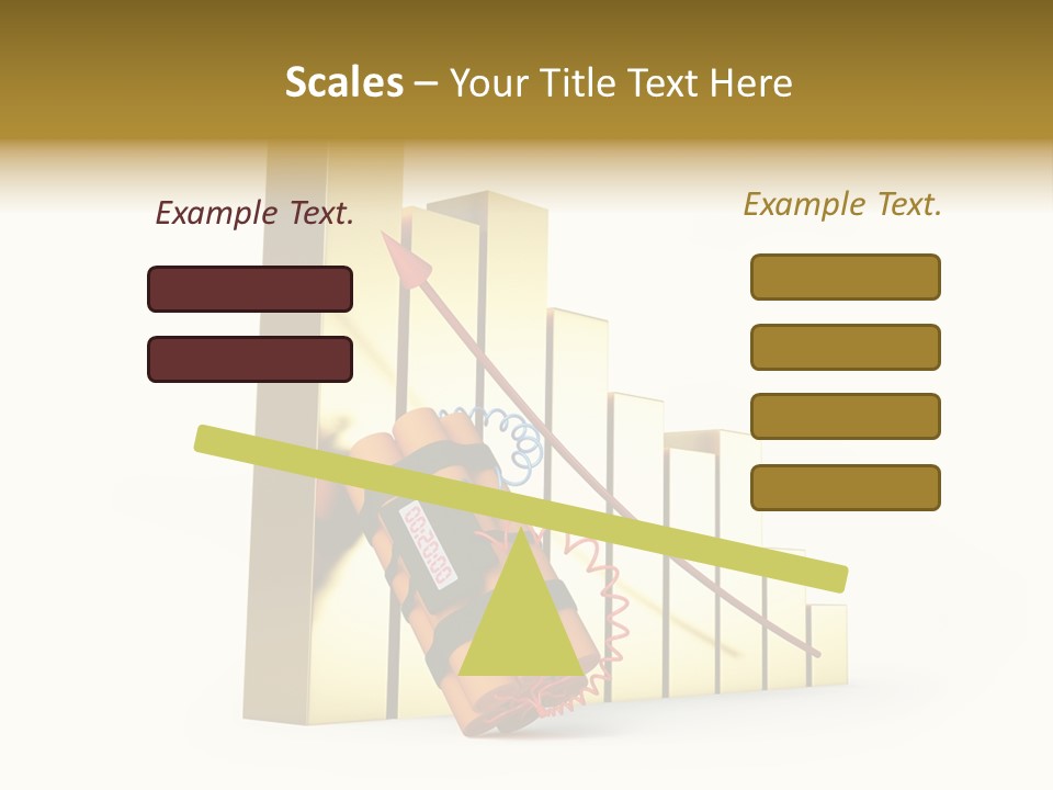 Violence Investment Fuse PowerPoint Template