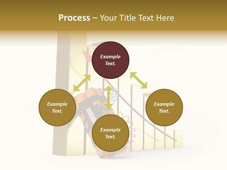 Violence Investment Fuse PowerPoint Template