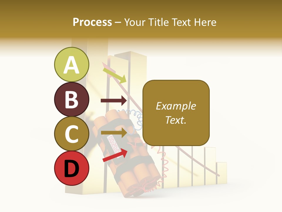 Violence Investment Fuse PowerPoint Template