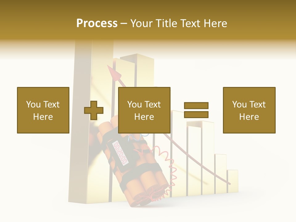 Violence Investment Fuse PowerPoint Template