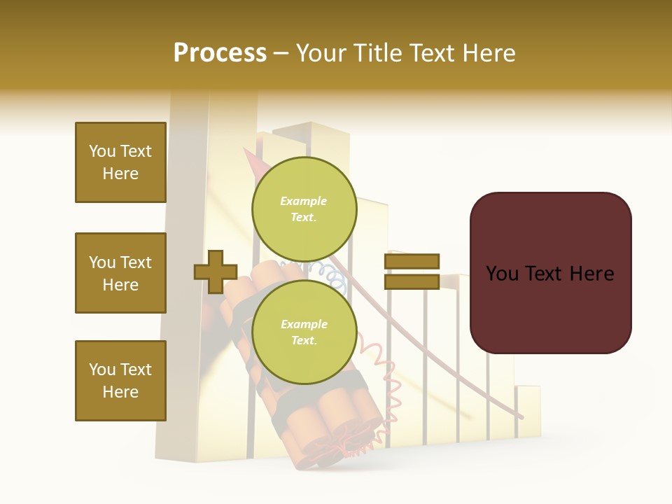 Violence Investment Fuse PowerPoint Template