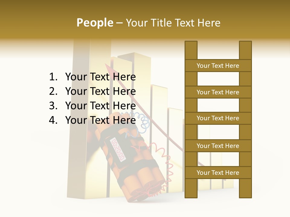 Violence Investment Fuse PowerPoint Template