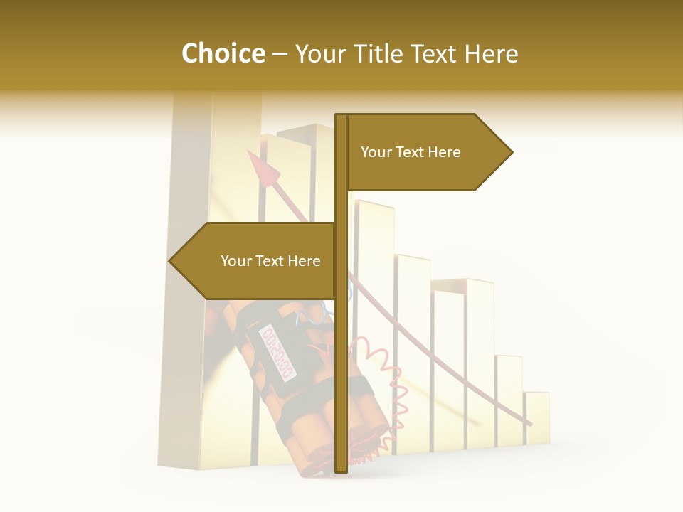 Violence Investment Fuse PowerPoint Template