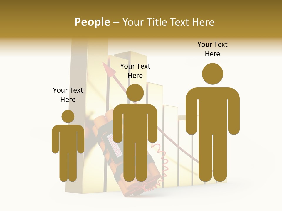 Violence Investment Fuse PowerPoint Template