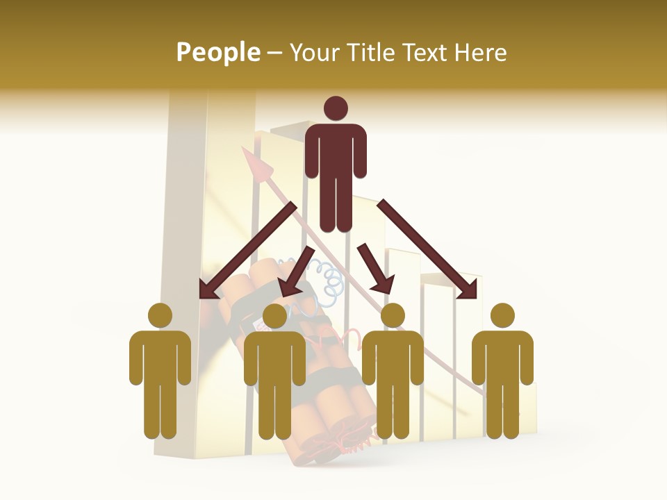 Violence Investment Fuse PowerPoint Template