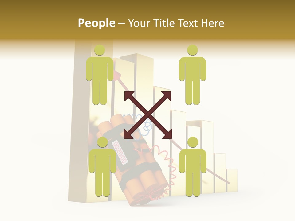 Violence Investment Fuse PowerPoint Template