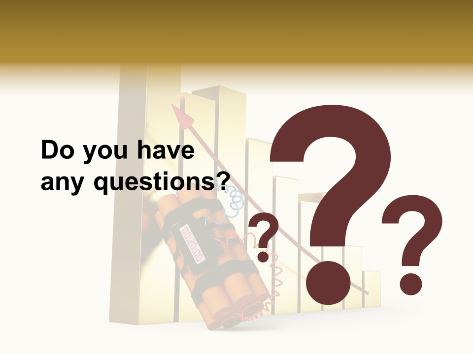 Violence Investment Fuse PowerPoint Template