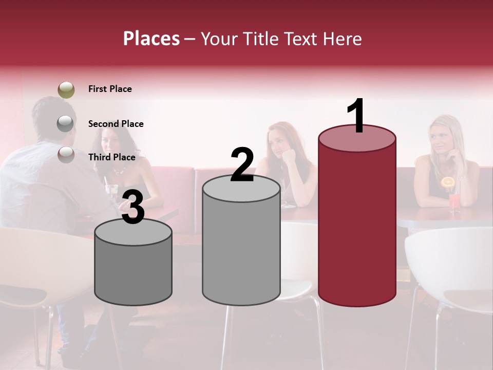 Loneliness Girl Apart PowerPoint Template