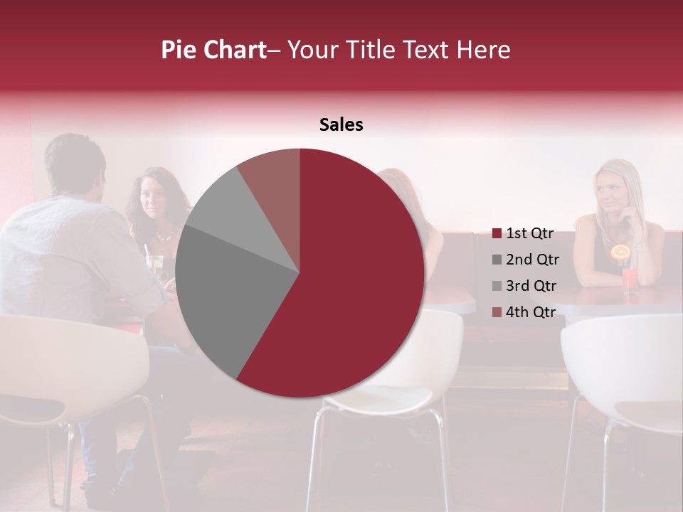 Loneliness Girl Apart PowerPoint Template