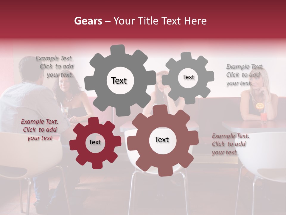 Loneliness Girl Apart PowerPoint Template