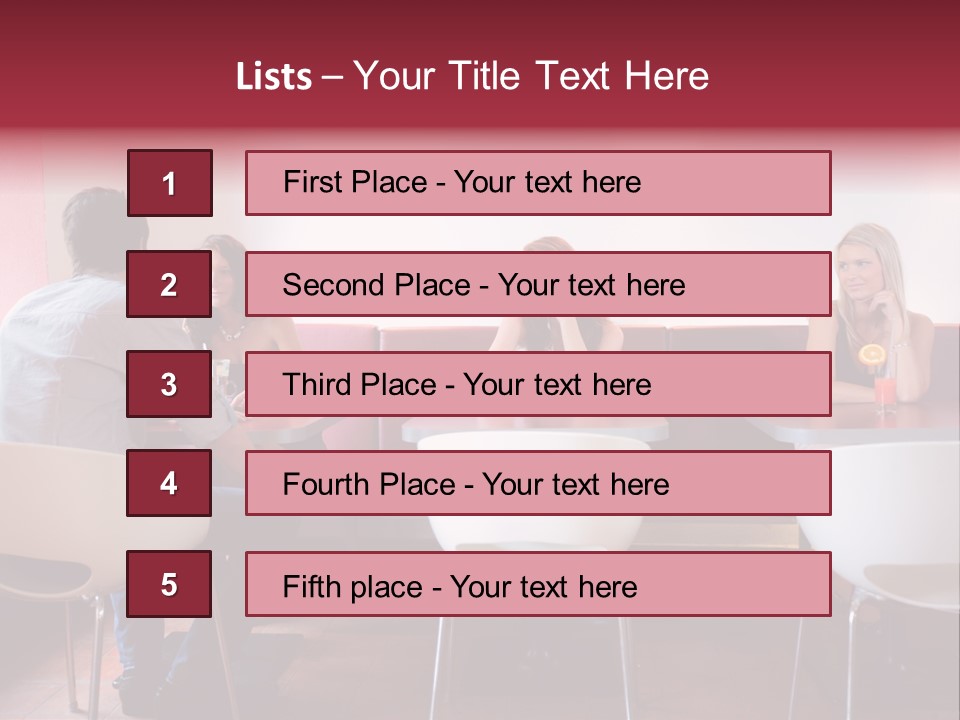 Loneliness Girl Apart PowerPoint Template