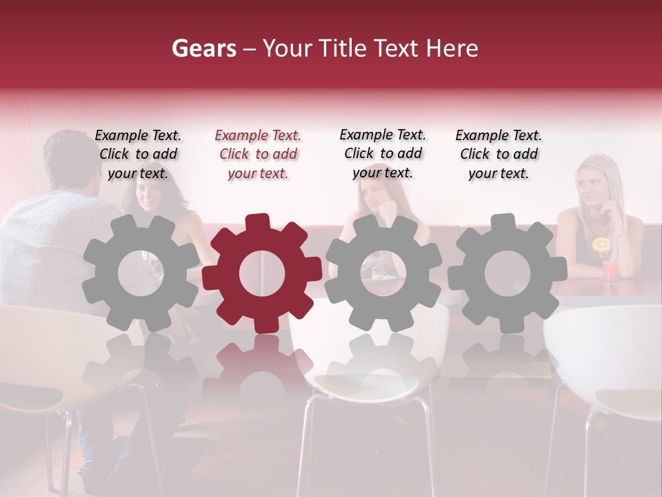 Loneliness Girl Apart PowerPoint Template