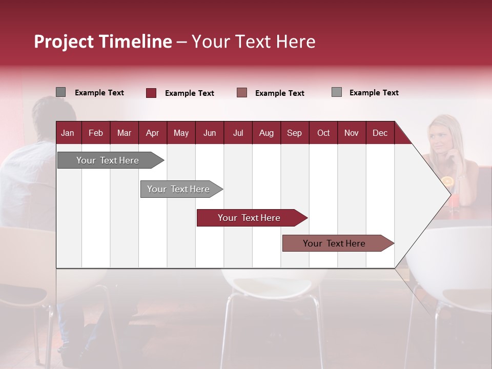 Loneliness Girl Apart PowerPoint Template