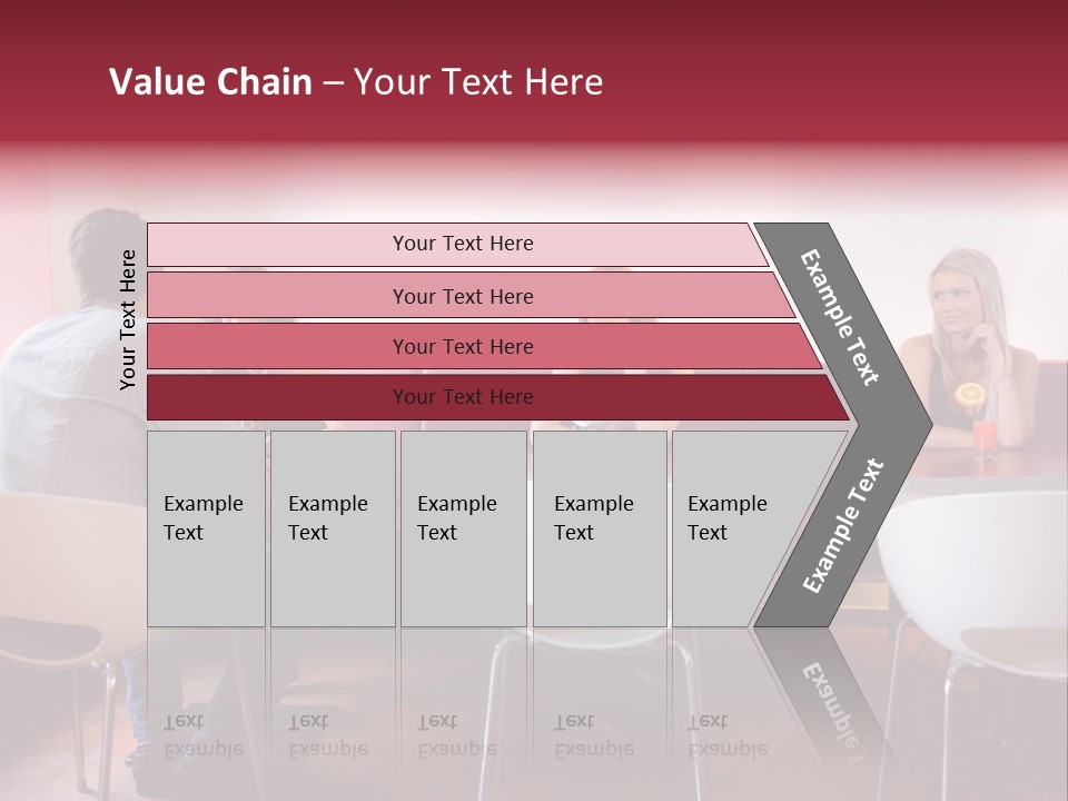 Loneliness Girl Apart PowerPoint Template