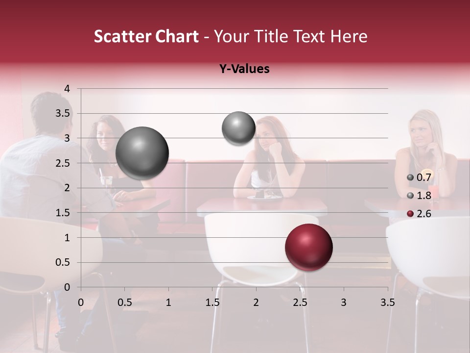 Loneliness Girl Apart PowerPoint Template