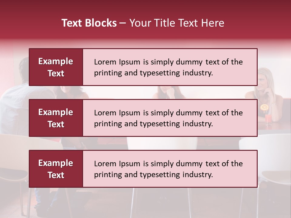 Loneliness Girl Apart PowerPoint Template