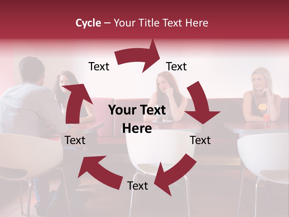 Loneliness Girl Apart PowerPoint Template