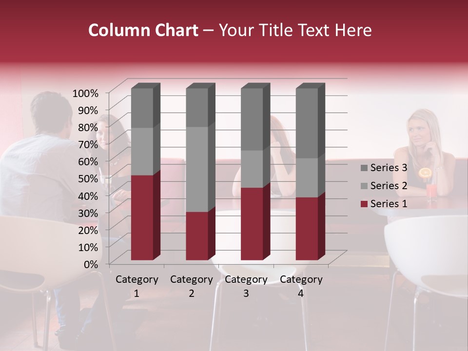 Loneliness Girl Apart PowerPoint Template