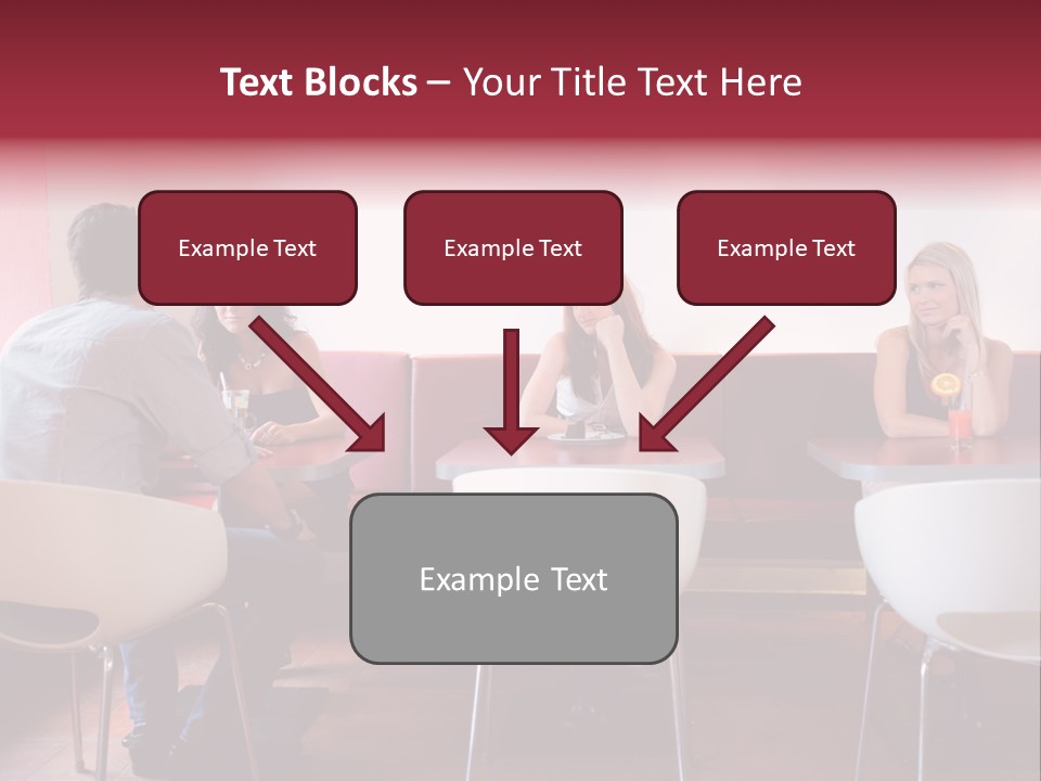 Loneliness Girl Apart PowerPoint Template