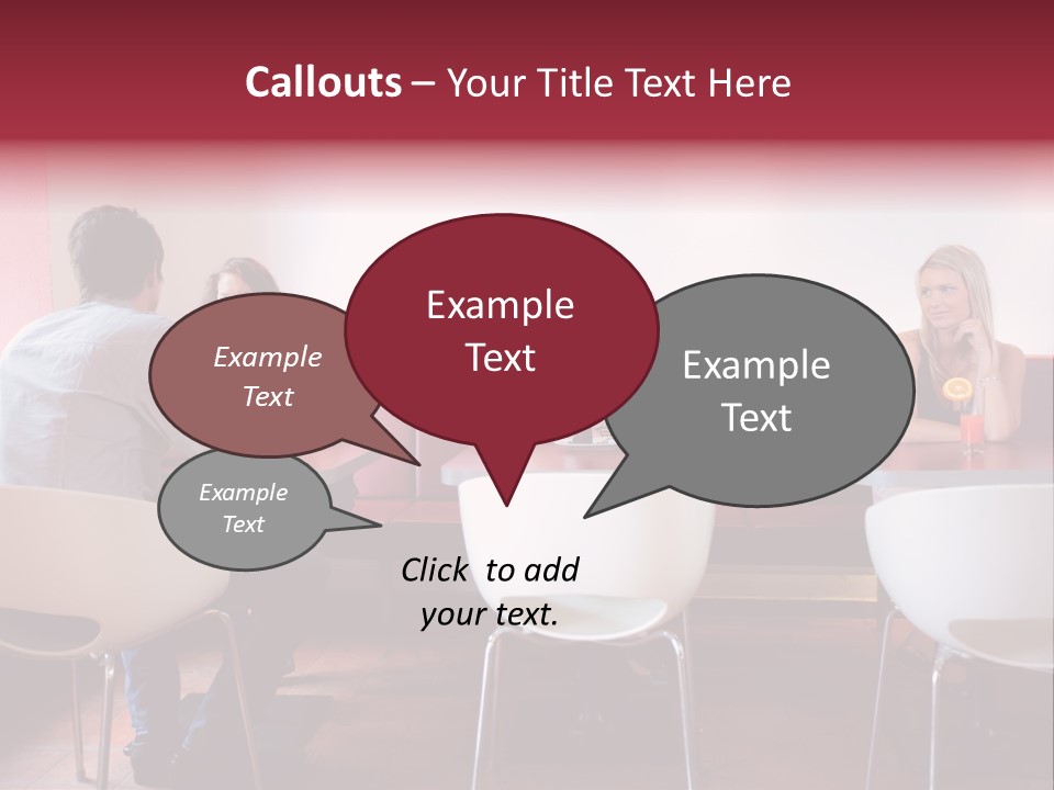 Loneliness Girl Apart PowerPoint Template