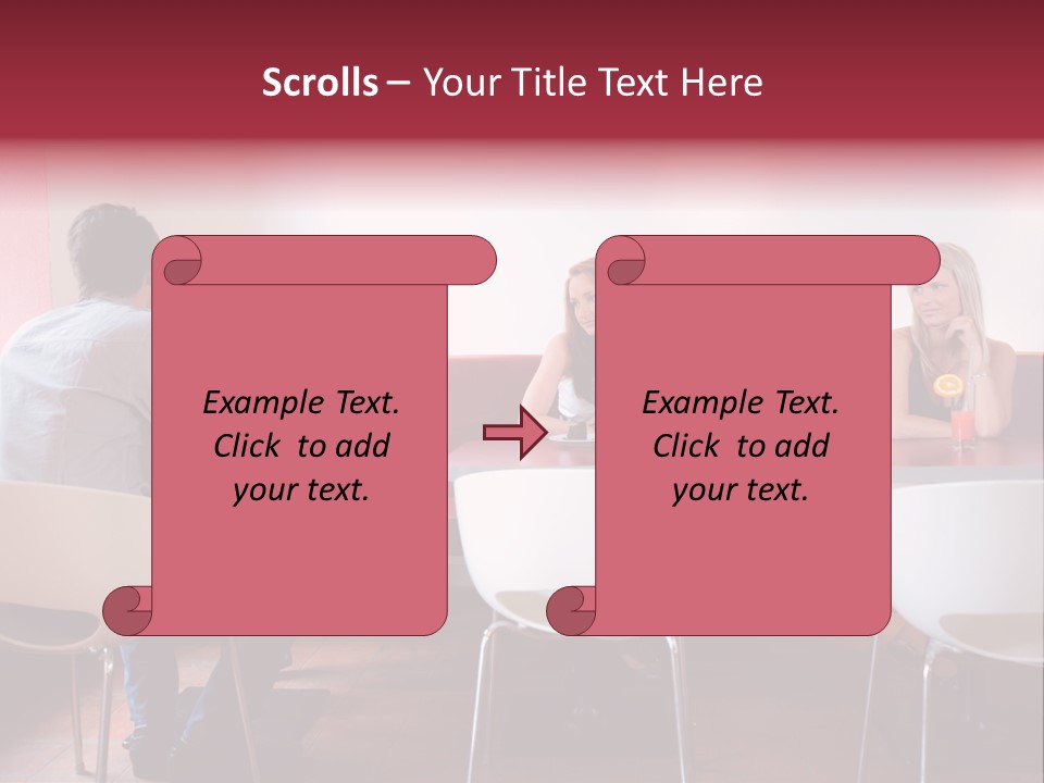 Loneliness Girl Apart PowerPoint Template