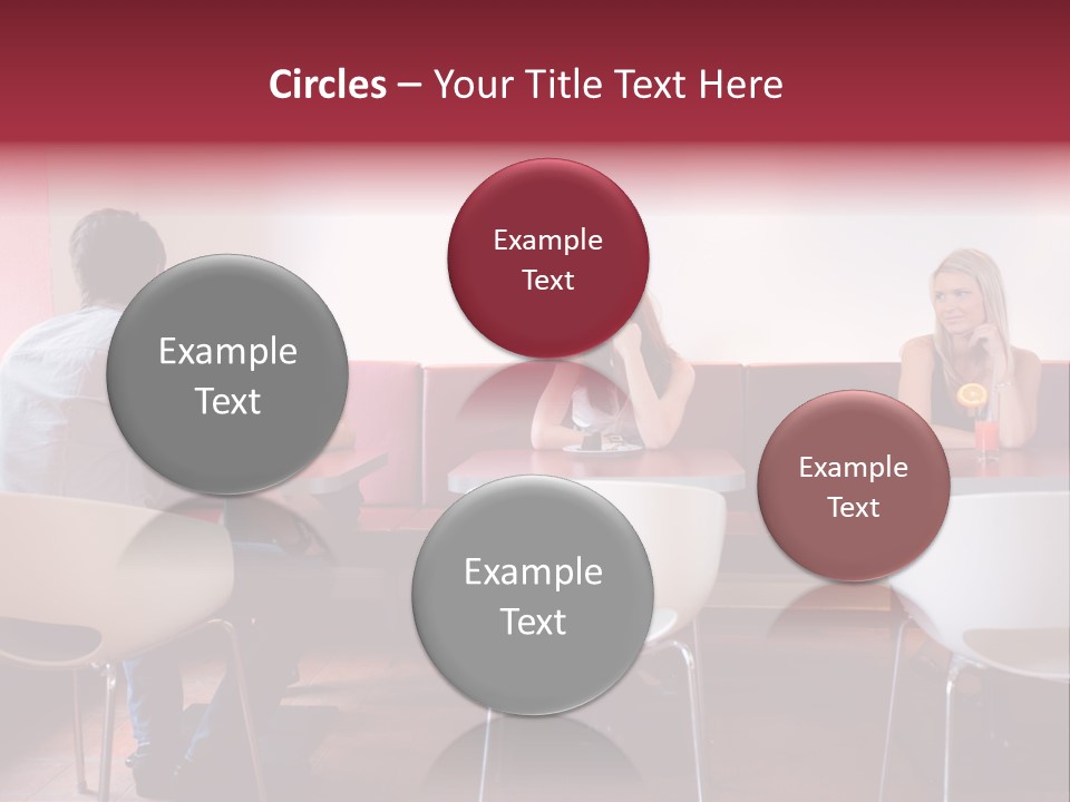 Loneliness Girl Apart PowerPoint Template