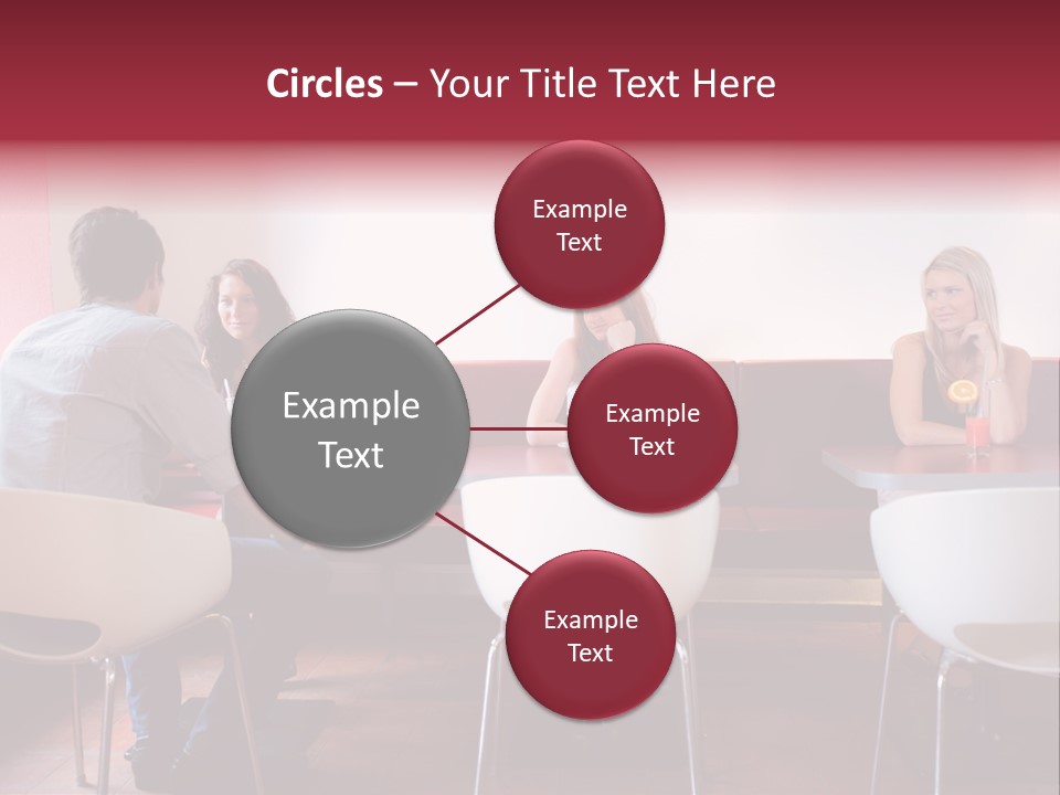 Loneliness Girl Apart PowerPoint Template