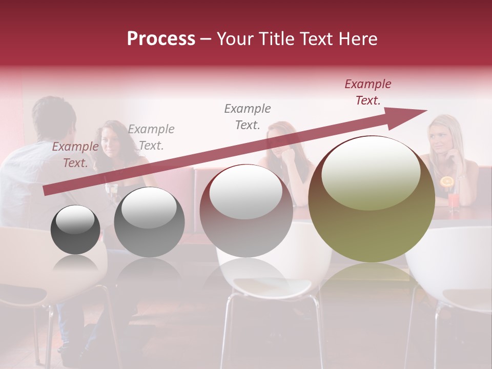 Loneliness Girl Apart PowerPoint Template