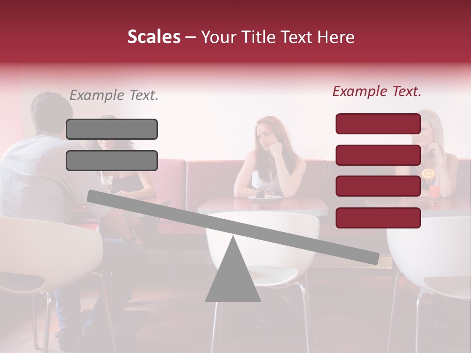 Loneliness Girl Apart PowerPoint Template