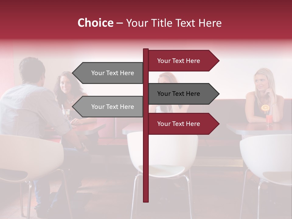 Loneliness Girl Apart PowerPoint Template