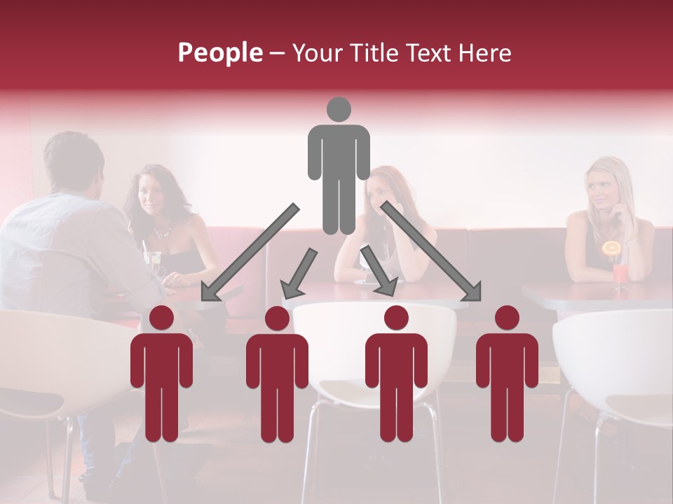 Loneliness Girl Apart PowerPoint Template