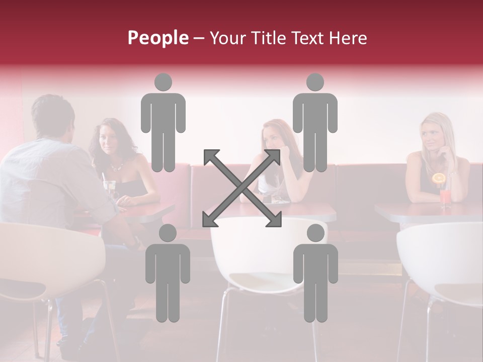 Loneliness Girl Apart PowerPoint Template