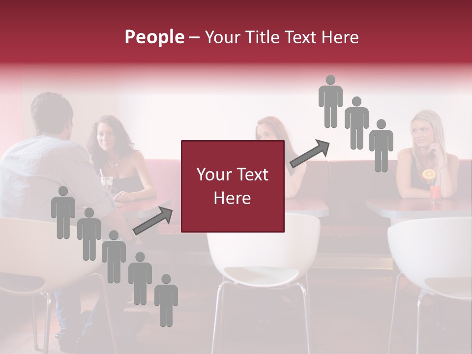 Loneliness Girl Apart PowerPoint Template