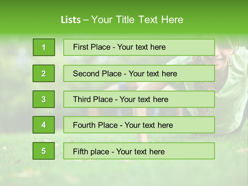 Tone People Park PowerPoint Template
