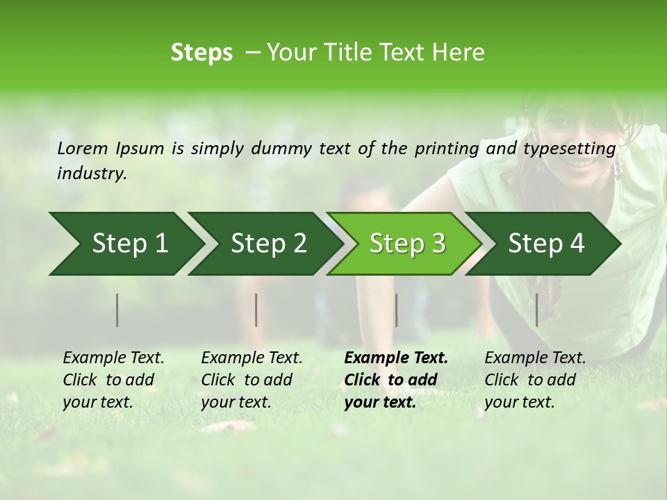 Tone People Park PowerPoint Template