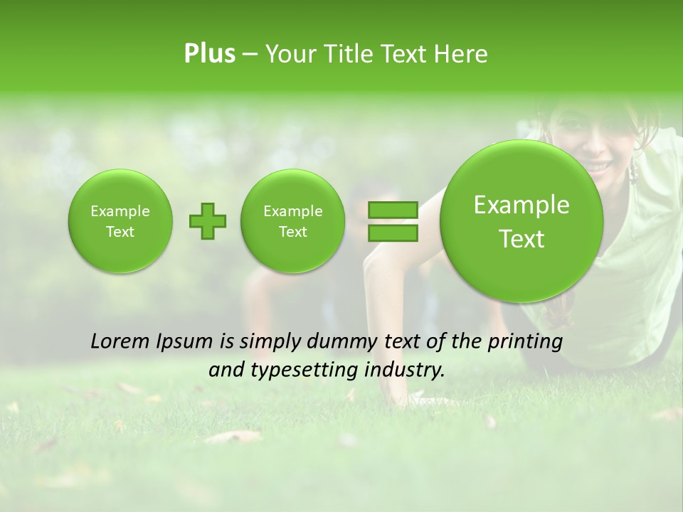 Tone People Park PowerPoint Template