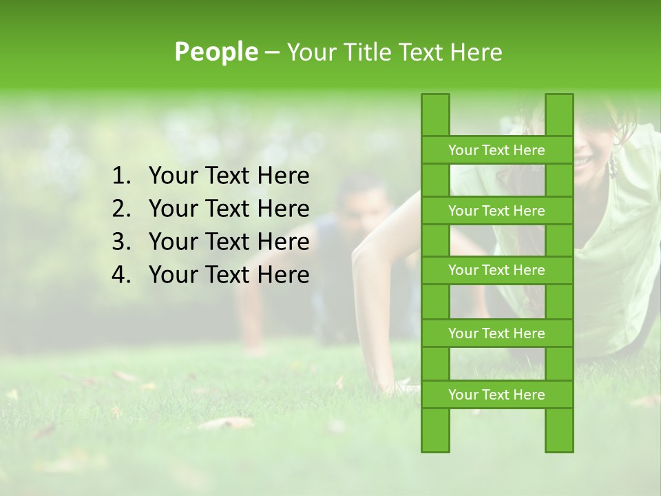 Tone People Park PowerPoint Template