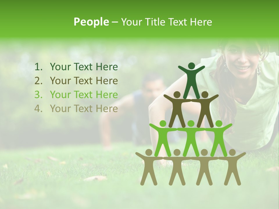 Tone People Park PowerPoint Template
