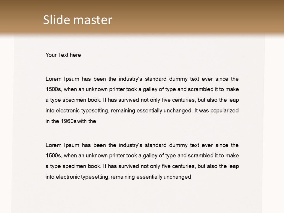 Office Spiral Document PowerPoint Template