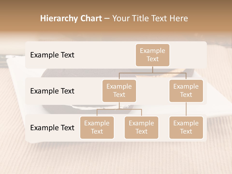 Glass Vanilla Sweets PowerPoint Template
