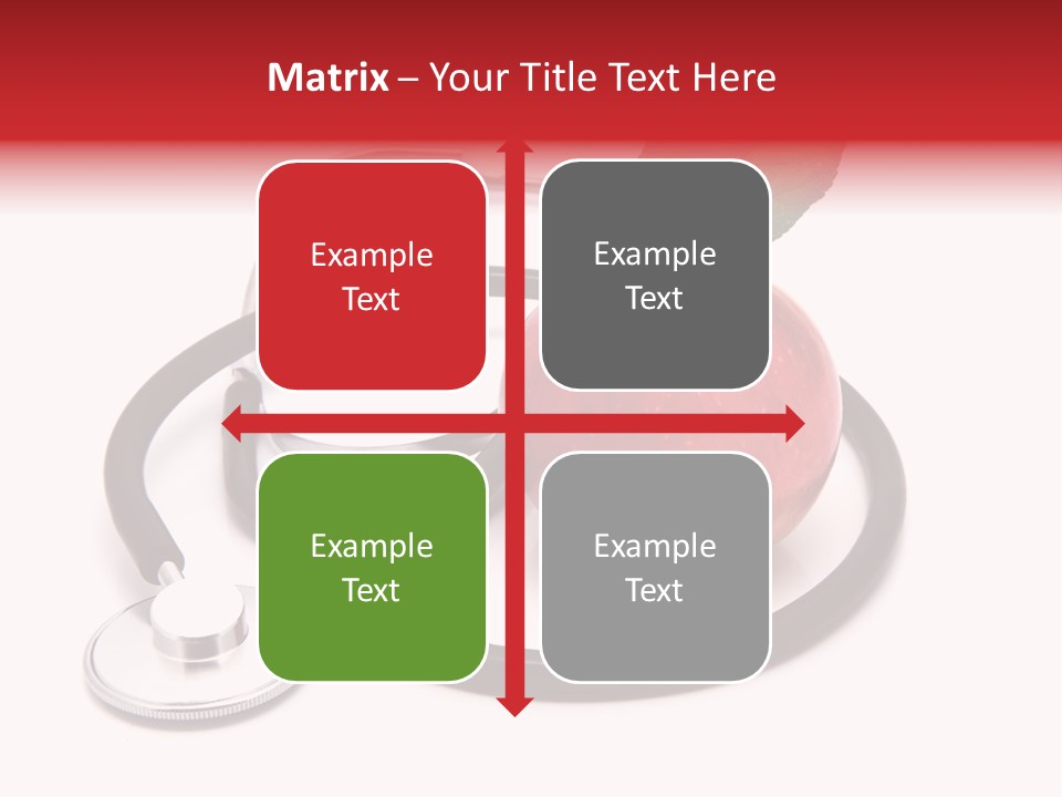 Isolated Cardiology Hear PowerPoint Template