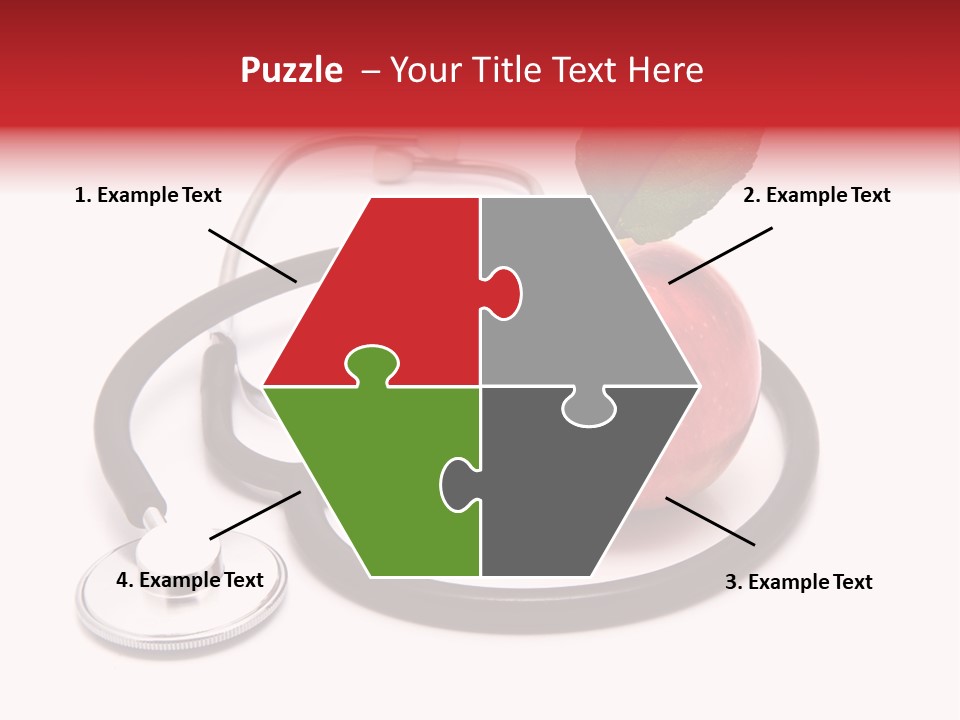 Isolated Cardiology Hear PowerPoint Template