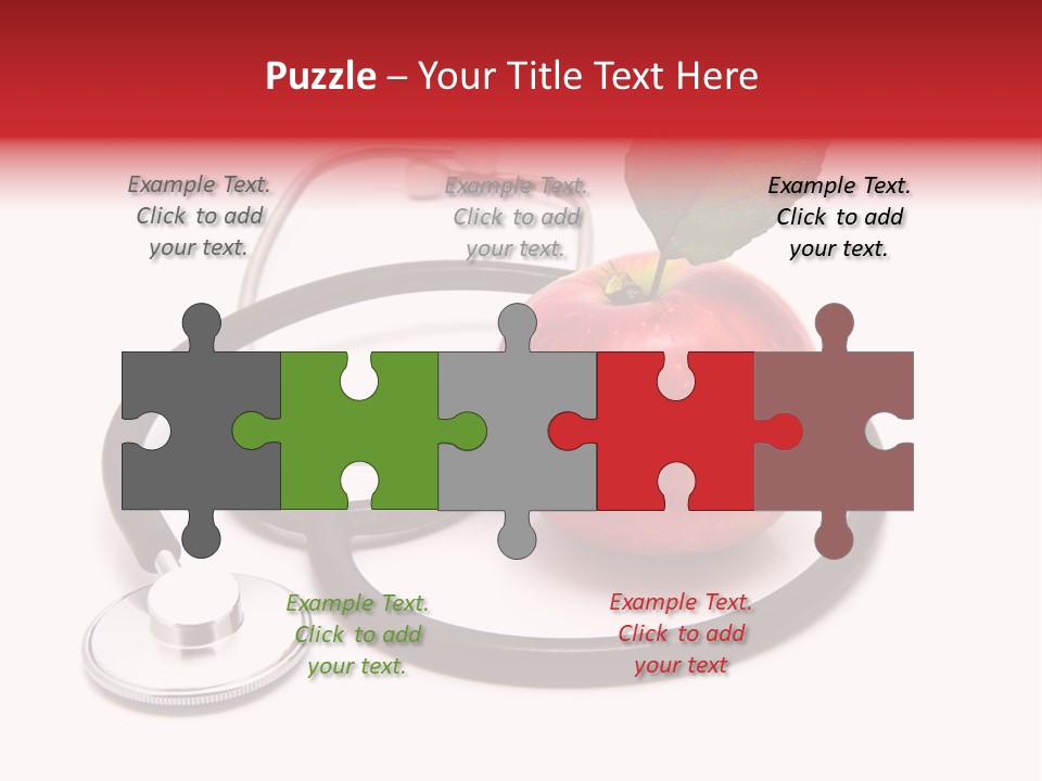 Isolated Cardiology Hear PowerPoint Template