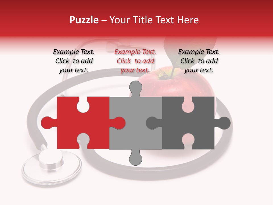 Isolated Cardiology Hear PowerPoint Template