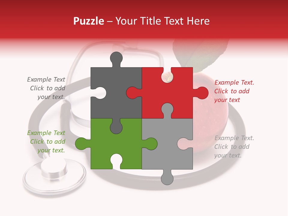Isolated Cardiology Hear PowerPoint Template