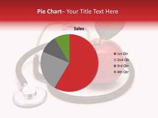 Isolated Cardiology Hear PowerPoint Template