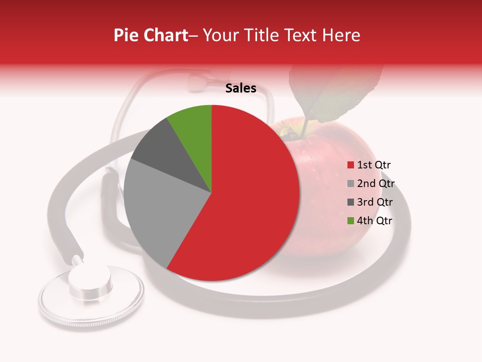 Isolated Cardiology Hear PowerPoint Template