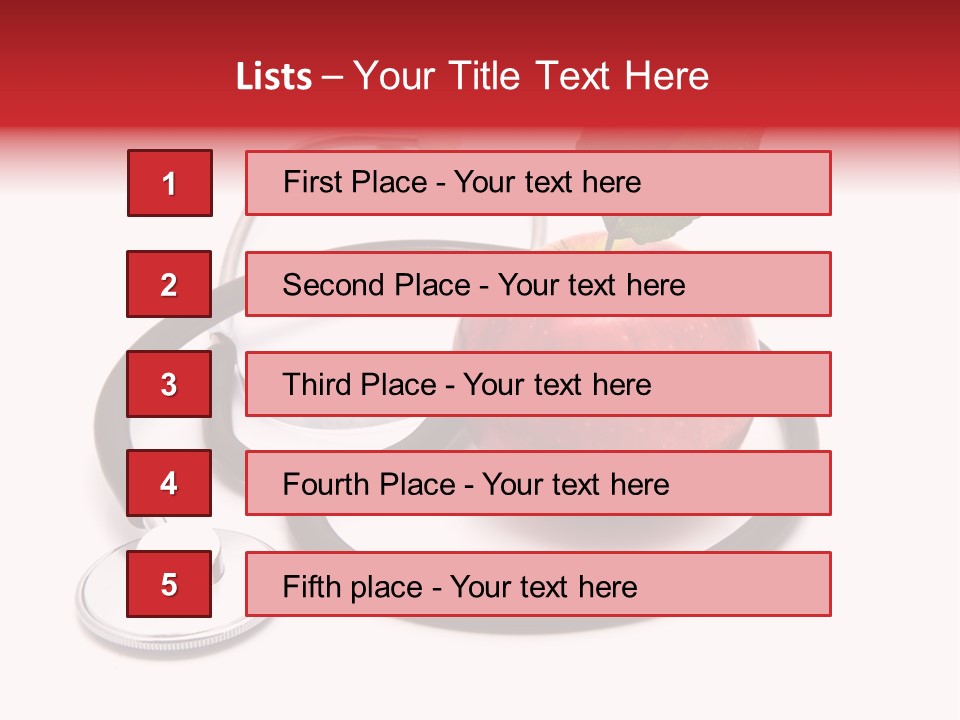Isolated Cardiology Hear PowerPoint Template
