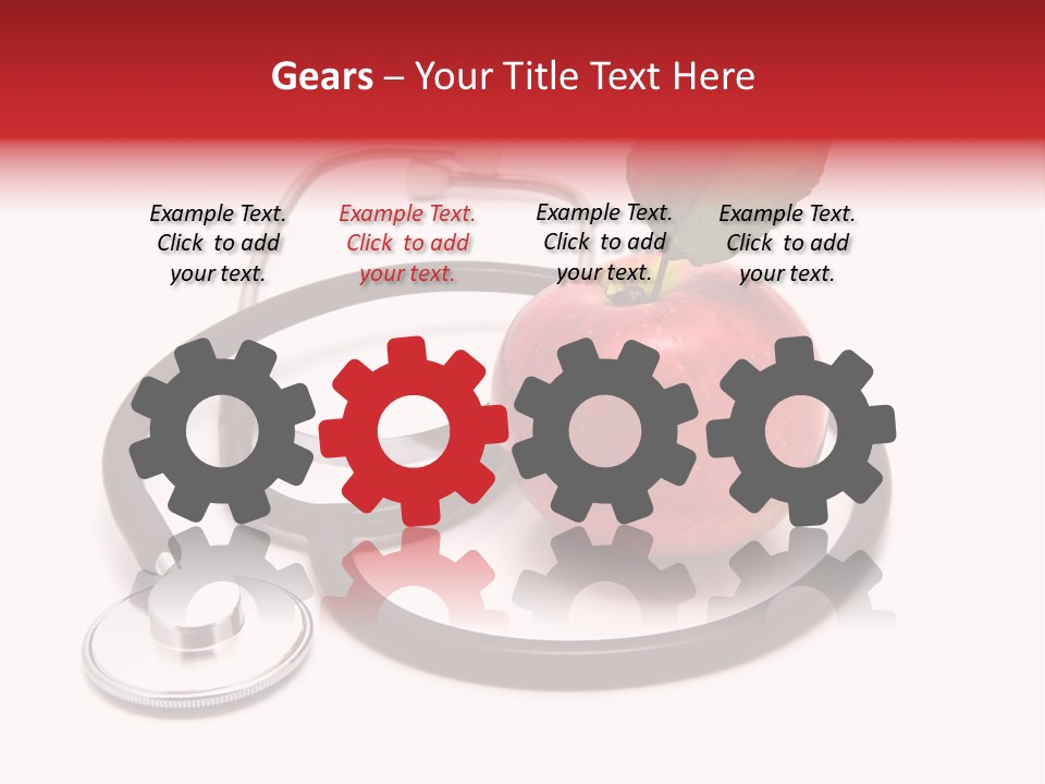 Isolated Cardiology Hear PowerPoint Template