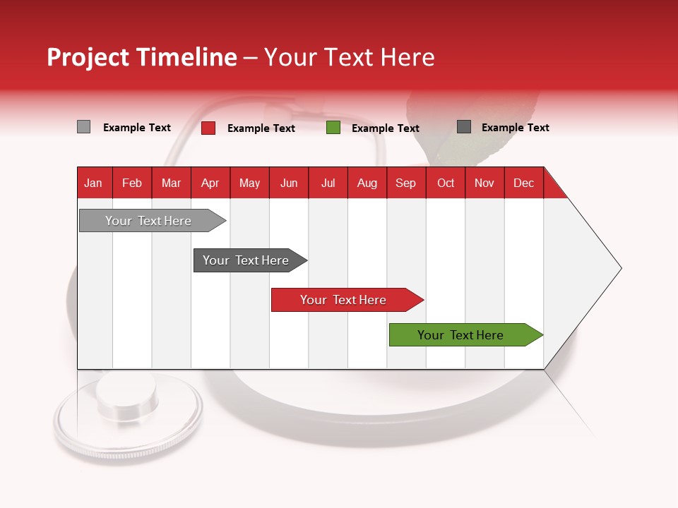 Isolated Cardiology Hear PowerPoint Template